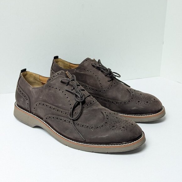 Cole Haan Morris Wingtip Oxford, Java, Men's 11.5 M - Picture 1 of 7